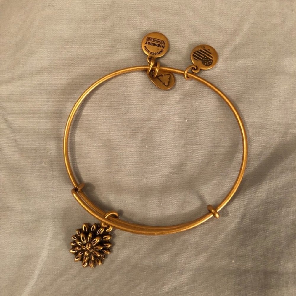 Alex and Ani Flower Bracelet